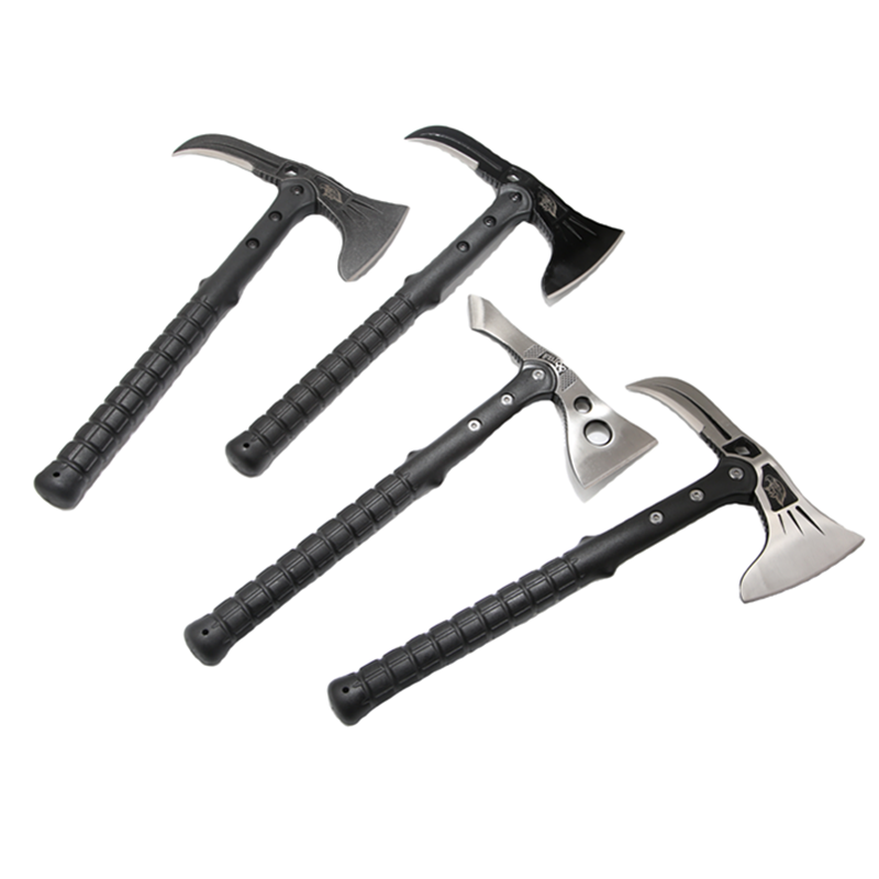 Ready stock Camping Multi Function Axe Survival Cleaver Hatchet Emergency Multi Tool Wrench with Axe For Outdoor