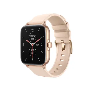 24 Hours Health Detect 1.7 Inch Rose Gold Smart Watch With BT Calling
