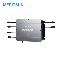 Systèmes solaires de balcon MeritSun, micro-systèmes solaires de balcon, micro-onduleur 800W, concentrateur PV pour système solaire de balcon