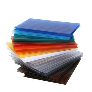 뜨거운 판매 현대 태양 시트 Pc 양각 채광창 루핑 폴리 카보네이트 중공 패널 온실 시트 - Product Image 2