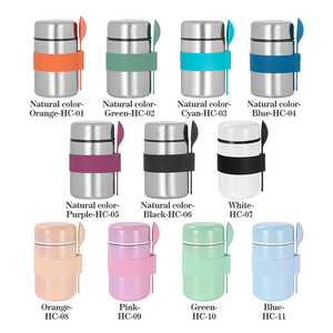 <span class=keywords><strong>Thermos</strong></span> à soupe <span class=keywords><strong>pour</strong></span> aliments chauds, <span class=keywords><strong>thermos</strong></span> <span class=keywords><strong>alimentaire</strong></span> sous vide de 400 ml en acier inoxydable 304, récipient <span class=keywords><strong>alimentaire</strong></span> isotherme à large ouverture avec cuillère - Product Image 4