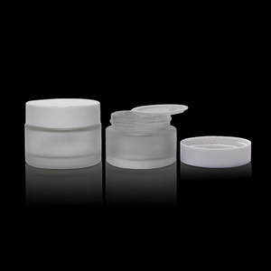Bán Buôn Tùy Chỉnh Mỹ Phẩm Lọ Thủy Tinh 5Ml 10Ml <span class=keywords><strong>20Ml</strong></span> 30Ml 50Ml 100Ml 150Ml 200Ml Frosted Kem Jar Mỹ Phẩm Lọ Thủy Tinh Có Nắp Đậy - Product Image 2
