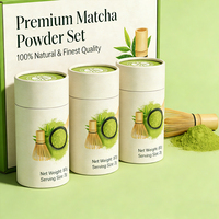 Empaque de Papel Personalizado para Polvo de Matcha de Grado Alimenticio, Cilindro Redondo, Socio de Fabricación Estratégico