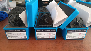 Lámpara de Cátodo Hueco para Espectrómetro de Absorción Atómica, Lámpara Multielementos con Interfaz de Cuatro Pines, AAS de Laboratorio con Material de Vidrio - Product Image 4