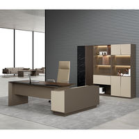 Haute qualité luxe patron PDG bureau Table d'ordinateur haut de gamme Simple président président mobilier de bureau bureau exécutif bureau