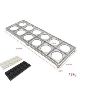 Besafe 12 agujeros italiano Potsticker carne Pie Dumpling Pelmeni molde Pasta Maker <span class=keywords><strong>Ravioli</strong></span> Maker con prensa <span class=keywords><strong>Ravioli</strong></span> cortador molde - Product Image 5