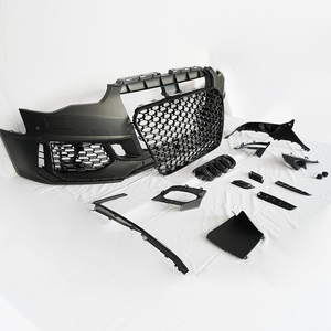 Kit carrosserie pare-chocs avant style <span class=keywords><strong>RS5</strong></span> <span class=keywords><strong>B9</strong></span> avec calandre nid d'abeille pour Audi A5 S5 B8.5 2012 2013 2014 2015 2016 (stock US) - Product Image 3
