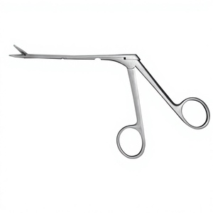 Ciseaux à sinus gauche courbés FESS, ciseaux endoscopiques manuels en acier inoxydable allemand, instrument chirurgical ORL Vaslcare - Product Image 1