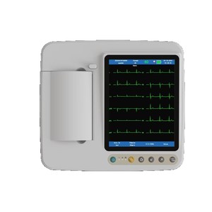 ECG-906A 6 Channels ECG Machine Touchscreen Portable Veterinary Dog Electrocardiogram Monitor - Product Image 2