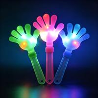 Leuchtende Plastik-Handklatscher mit Batteriebetrieb für Konzerte und Partys - Atmosphärisches Klatschspielzeug für Erwachsene (Ungiftig & Langlebig)