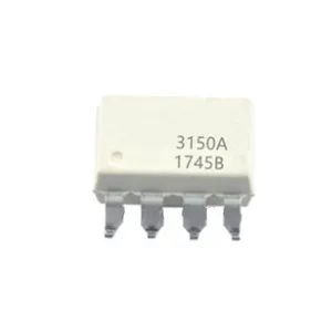 HCPL-3150 DIP Logic Output Optocoupler Asli -- BZSM3 Komponen Elektronik IC A3150 Baru