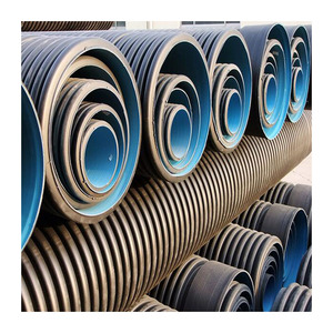 Tubería Corrugada en Espiral <span class=keywords><strong>de</strong></span> Doble Pared <span class=keywords><strong>de</strong></span> HDPE Tongyuan, <span class=keywords><strong>Alta</strong></span> Resistencia a la Corrosión, <span class=keywords><strong>Polietileno</strong></span> <span class=keywords><strong>de</strong></span> <span class=keywords><strong>Alta</strong></span> <span class=keywords><strong>Densidad</strong></span>, en Stock - Product Image 1