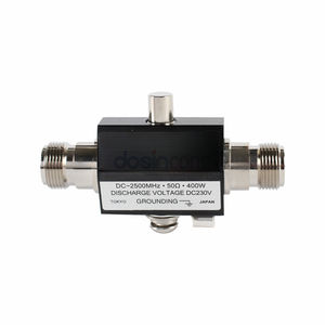 <span class=keywords><strong>Parafoudre</strong></span> coaxial RF 50 ohms N femelle vers <span class=keywords><strong>prise</strong></span> jack N type DC-2.5G, dispositif de protection contre les surtensions Diamond - Product Image 1