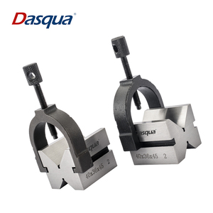 Dasqua 6-32mm Precision Hardened Steel <strong>Angle</strong> V-<strong>Block</strong> &amp; Clamp Set Clamp Pair Machinist Tools - Product Image 3
