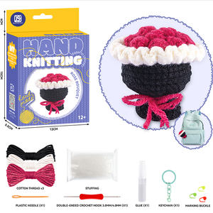 <span class=keywords><strong>Kit</strong></span> de Ganchillo AiJH para Manualidades, Juguetes Educativos de Costura, <span class=keywords><strong>Kit</strong></span> de Ganchillo al por Mayor para Principiantes, Set de Juguetes de Punto para Iniciantes - Product Image 3