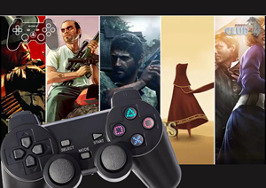 เกมสติ๊กไร้สายแบบคู่ 2.4G รองรับการเชื่อมต่อแบบ Plug and Play รองรับการแสดงผล 4K HD TV X2 เกมสติ๊ก ใช้งานร่วมกับเกมมากกว่า 40000 เกม สำหรับ PSP - Product Image 5