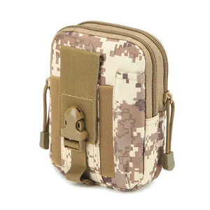 MUSI Sports 8英寸背包钱包手机包户外装备袋腰带战术腰包