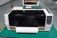 Imprimante DTF A3 haute performance XP600 à tête unique avec système de circulation d'encre blanche et plateau à vide pour l'impression textile sur T-shirts