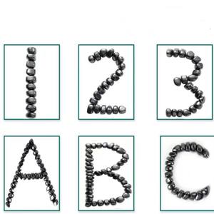 Imán industrial Hematita natural Tumble Piedra Imán de ferrita Juguete de estrés permanente con servicio de procesamiento de corte - Product Image 3