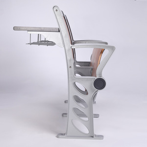 Sillas Henmei en fila 370 con pasamanos para uso escolar en exteriores - Product Image 3