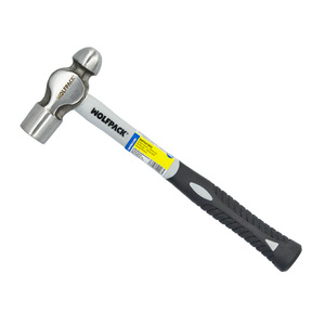 Martello a testa sferica da 650 grammi con manico in fibra di vetro - Product Image 1