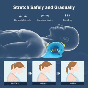 Chiropraktik Pillow <span class=keywords><strong>Neck</strong></span> Stretcher für Body Relaxer Traktion gerät zur Schmerz linderung Ausrichtung der Halswirbel säule auf die Nackens ch ulter - Product Image 4