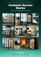 FC-AIG-540L Armoire de distribution réfrigérée intelligente IA avec reconnaissance visuelle, libre-service autonome, écran tactile et gestion des stocks (SDK)