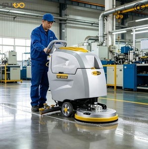 ST-X510 <b>Walk</b> Behind Floor Cleaning <b>Machine</b> 530mm Commercial Floor Scrubber for Warehouse Shopping Mall Office - Product Image 5