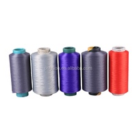 Machine à tricoter en fil de polyester 100% 150d compte haute ténacité avec styles Fdy & Dty pour le tissage de broderie à coudre