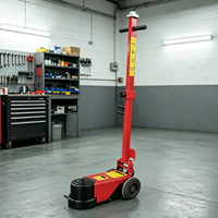 Cric hydraulique pneumatique 50T/100T à pression d'air stable, capacité de levage puissante, pour tous types de véhicules utilitaires lourds et usage quotidien