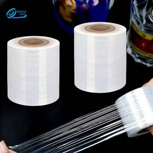 Vente d'usine <span class=keywords><strong>Film</strong></span> étirable transparent en LLDPE, brillant, résistant à l'humidité, pour emballage protecteur Aoma - Product Image 3