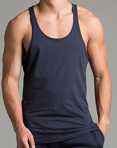 Camisetas sin mangas de gimnasio de calidad superior para hombre, diseño informal, tejido de punto transpirable y de secado rápido, hecho a medida para adultos - Product Image 3