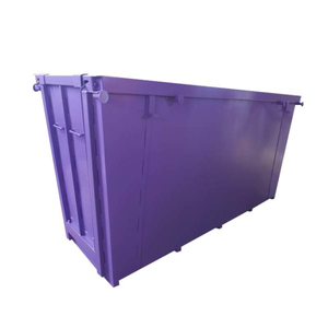ตู้บรรจุถังโลหะสีเขียวแบบกําหนดเองพร้อมประตู - Product Image 2