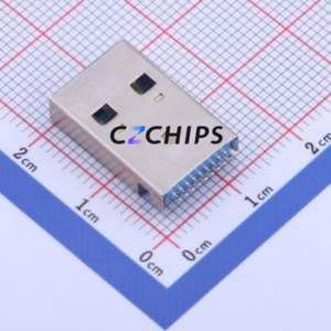 KH-3.0USB-AM-9P USB Connector SMD Connector ( Connector Type: Type-A )( Protocol Standard: USB 3.0 )( Gender: Male ) - Product Image 2