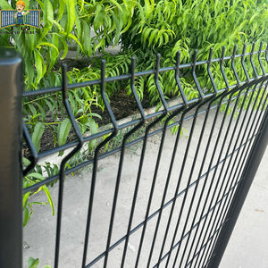 Grillages <span class=keywords><strong>Rigide</strong></span> Verser Clotures Clôture métallique avec panneaux de clôture galvanisés à mailles incurvées - Product Image 4