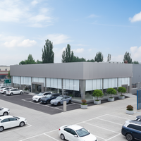 Edificios de Almacenamiento Prefabricados de Diseño Moderno y Bajo Costo, Cobertizos Exteriores de Acero Prefabricados y Cámaras Frigoríficas en Venta