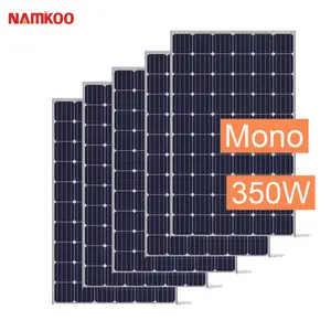 最优质的太阳能板 350 w 360w 太阳能电池板 mono 24v 350 w