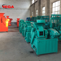 Máquina Briquetadora de Carbón y Polvo de Carbón de Alta Velocidad VEGA800, 500 kg/h, Controlada por PLC, Accionada por Motor, Equipo de Ahorro de Energía
