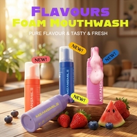 Dentifrice Moussant Multi-Fruits Doux Blanchissant Élimine les Taches de Café et de Tabac pour le Nettoyage Quotidien à Domicile