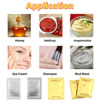 Machine d'emballage verticale automatique numérique haute productivité pour sachets de 5 ml, 10 ml, 50 ml de pâtes visqueuses, sauce chili, moutarde, wasabi
