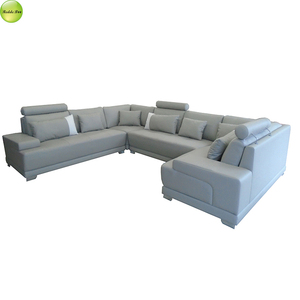 Sectionnel <span class=keywords><strong>en</strong></span> cuir contemporain: conception <span class=keywords><strong>en</strong></span> forme de <span class=keywords><strong>L</strong></span>, canapé <span class=keywords><strong>en</strong></span> forme de U sectionnel <span class=keywords><strong>en</strong></span> cuir europé<span class=keywords><strong>en</strong></span> post-moderne dans le salon - Product Image 5