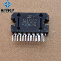 Circuit intégré d'amplificateur de puissance audio pour voiture JQW TDA7850 (ZIP-25), amplificateur audio haute puissance 4x50w, neuf et original
