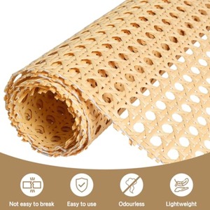 ขายส่งม้วนหวาย PE, แผ่นหวายสังเคราะห์สำหรับเฟอร์นิเจอร์และเก้าอี้, ทนทานต่อรังสียูวี, ความกว้าง 36 ซม. / 46 ซม. / 61 ซม. - Product Image 6