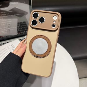 เคสโทรศัพท์แบบมีวงแหวนหมุนได้ 360 องศา พร้อมขาตั้งโลหะ ป้องกันการกระแทก สำหรับ iPhone 17 16 15 14 13 12 11 pro max xs xr mini plus - Product Image 5