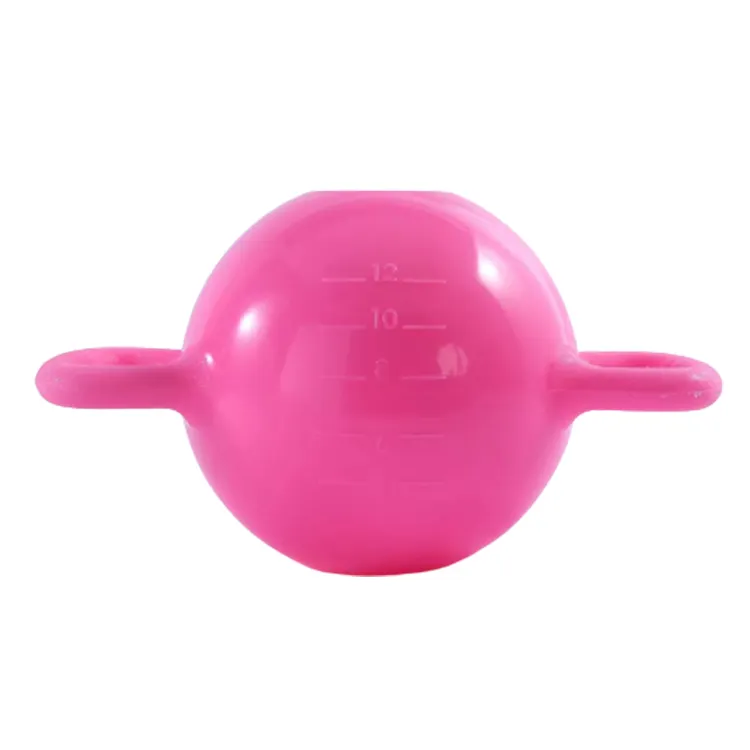 Mango Binaural personalizado, relleno de agua, hueco rosa, peso múltiple ajustable, 12 lbs, de PVC Material, pesas rusas