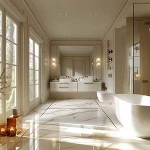 YALIG Professional Design Classic <b>Bathroom</b> Vanity <b>Cabinets</b> 48 Inch USA <b>Wood</b> White <b>Bathroom</b> Vanities Include Drawers - Product Image 3