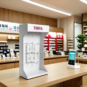 <span class=keywords><strong>2025</strong></span> xu hướng mới Acrylic điện thoại di động hiển thị tủ với móc - Product Image 3