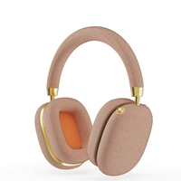 Headphone dinamis nirkabel baru baterai 400mAh desain kain penuh tahan air IPX4 15-20 jam waktu putar untuk penggunaan olahraga perjalanan