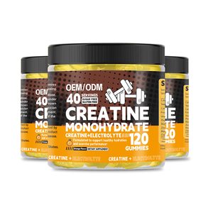 Gomitas Deportivas de Creatina Monohidratada Sin Azúcar OEM ODM para Adultos, Energéticas Específicas para Gimnasio, Belleza, 24 Meses de Duración, 120 Unidades - Product Image 4