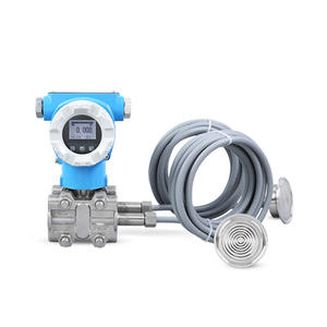 PCM950SF-KF Intelligent Differential <b>Pressure</b> <b>Transmitter</b> Stainless Steel 4-20mA IP65 Sanitary Dual Flange Level Gauge - Product Image 1